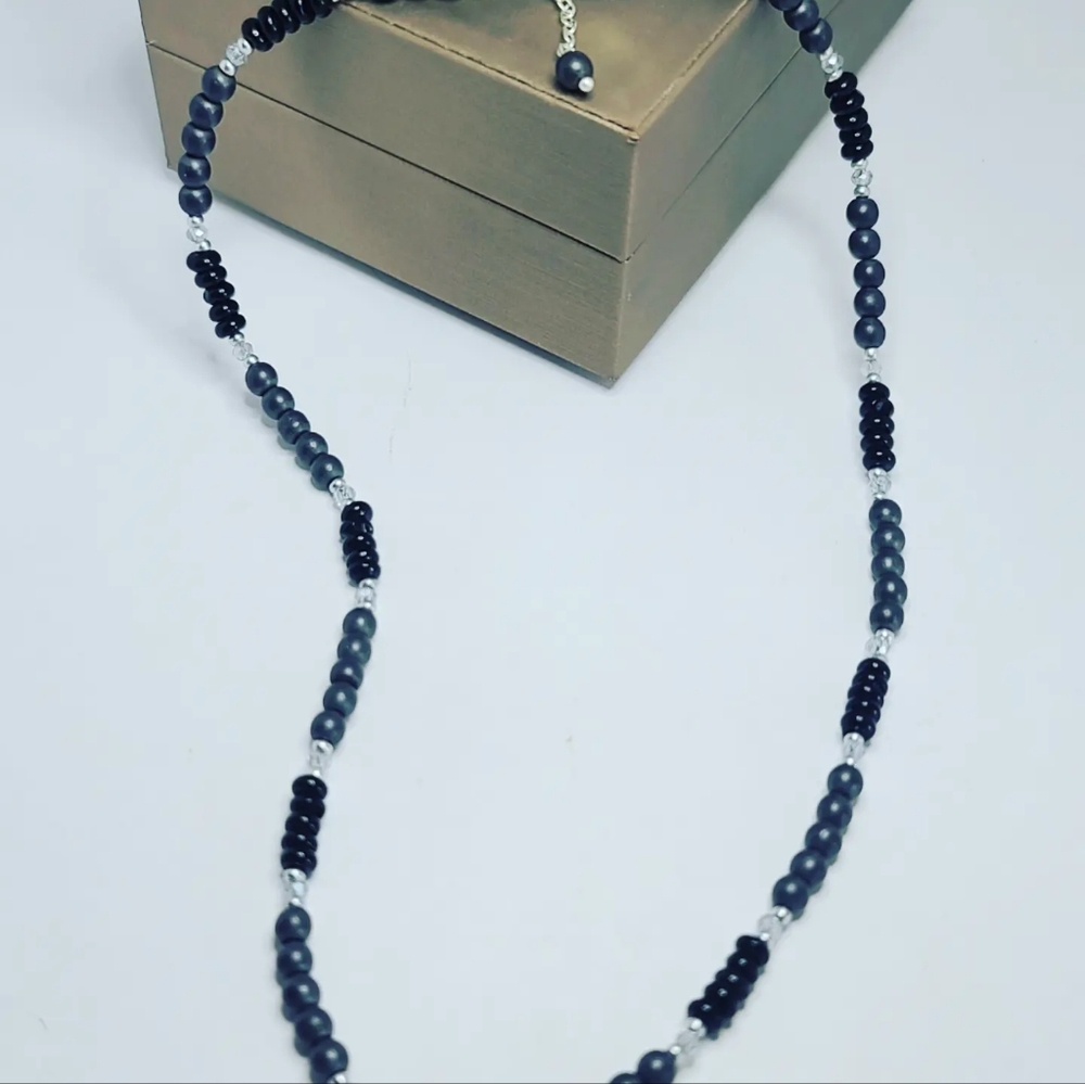 Hematite necklace